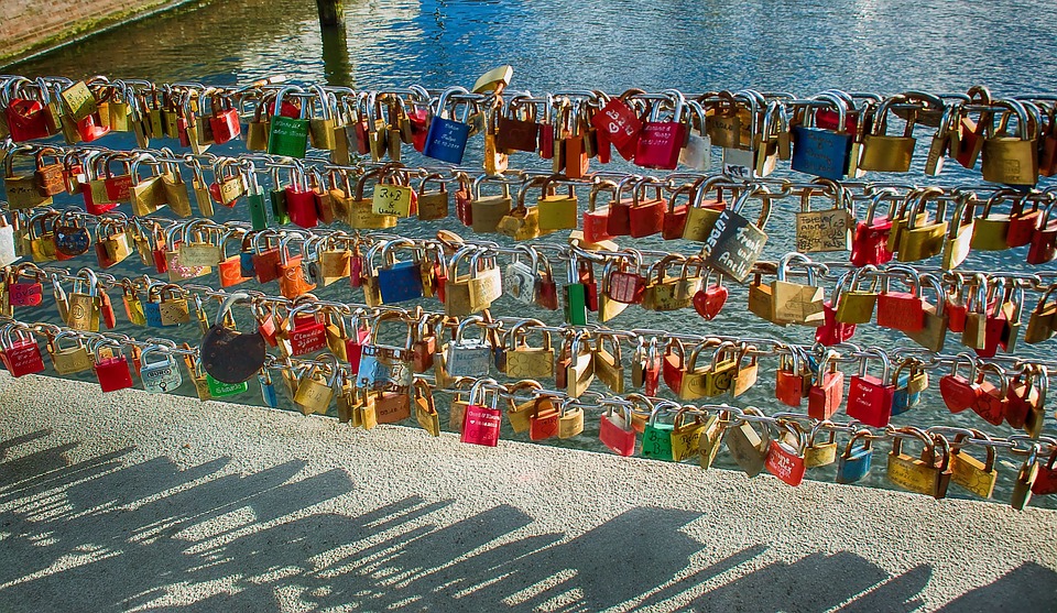 love lock bridge locations